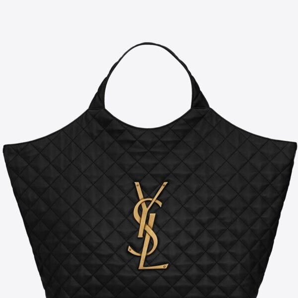 AAAA YSL / ICARE MAXI SHOPPING BAG IN QUILTED LAMBSKIN 698651AAANG1000