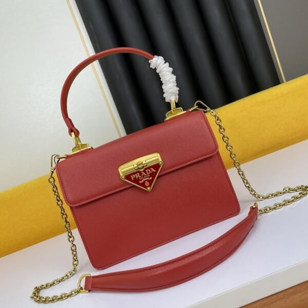 Prada organ bag red size: 20*15*5cm
