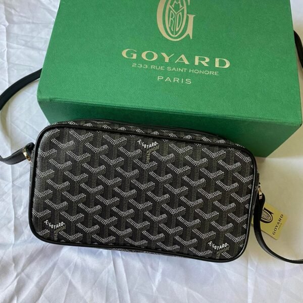 Goyard mini Camera bag Black size:23*8*14cm