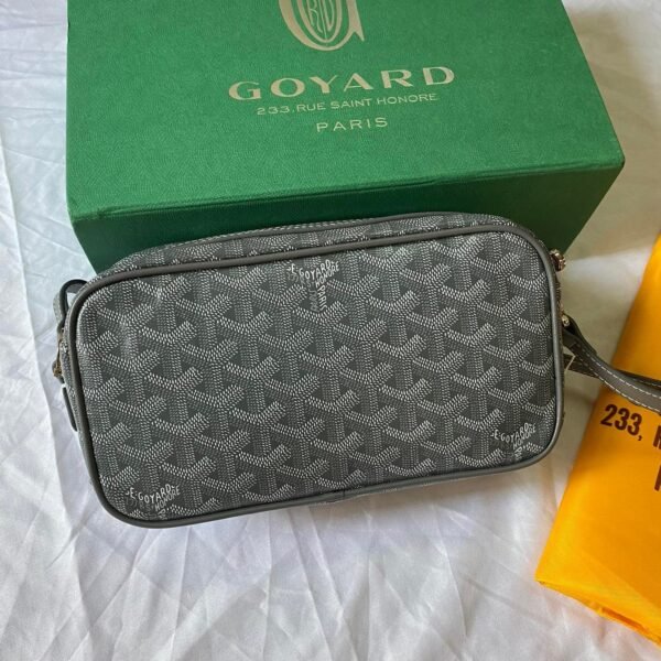 Goyard mini Camera bag Grey size:23*8*14cm
