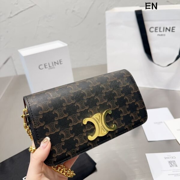CELINE Presbyopia pattern Chain bag Size: 20*10cm