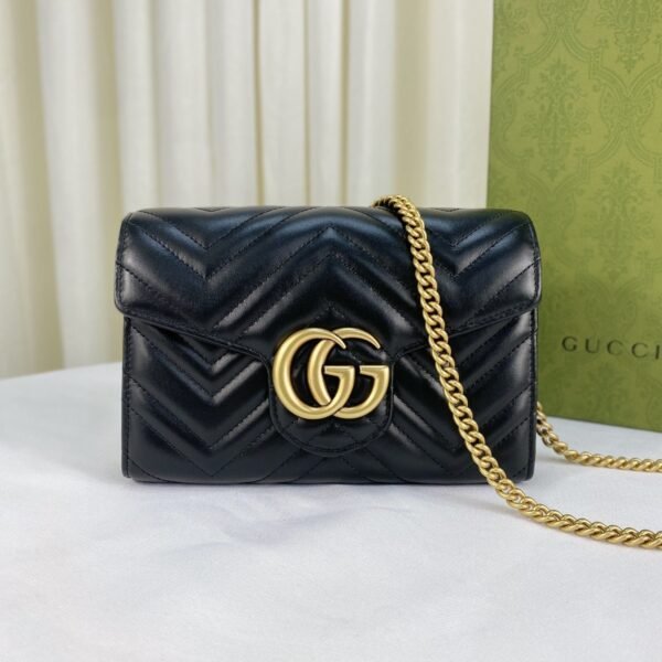 GUCCI / GG marmont 474575 Mini chain bag size: 20* 13* 6cm