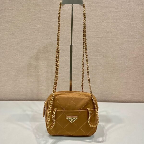 Prada vintage Nylon handmade shoulder bag 1bd632 size: 19*14*6cm