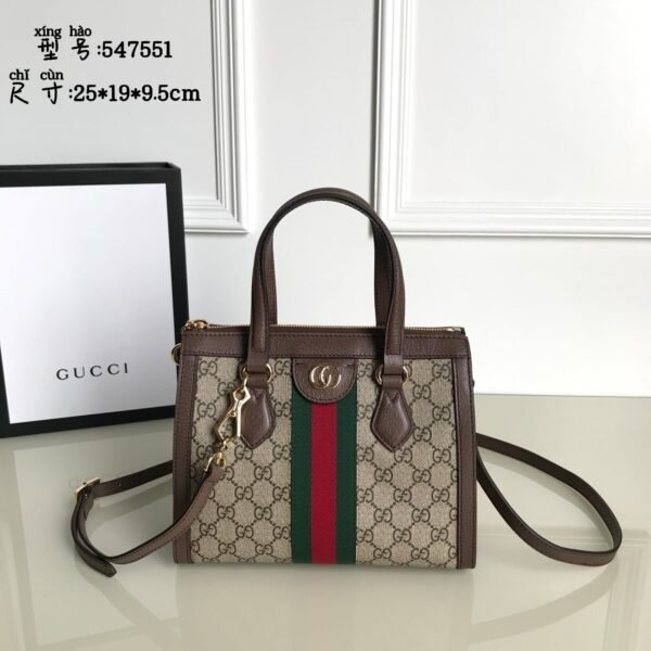 Gucci 547551 handbag size: w25*h19*d9.5cm