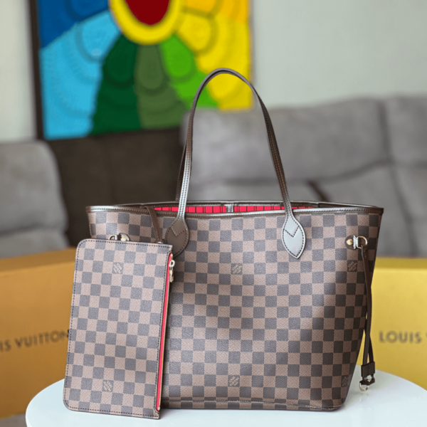 Louis Vuitton / LV Braided Neverfull MM N41358 size:32*29*17cm